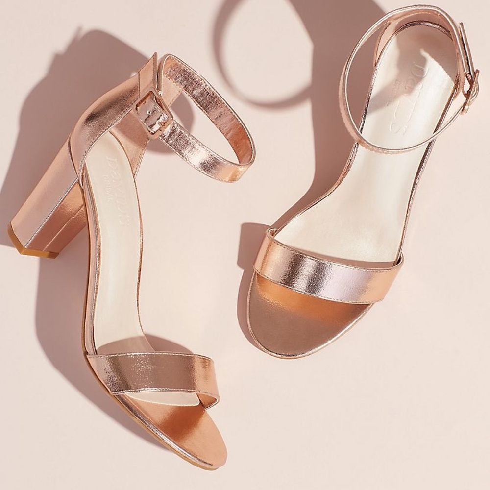rose gold heels
